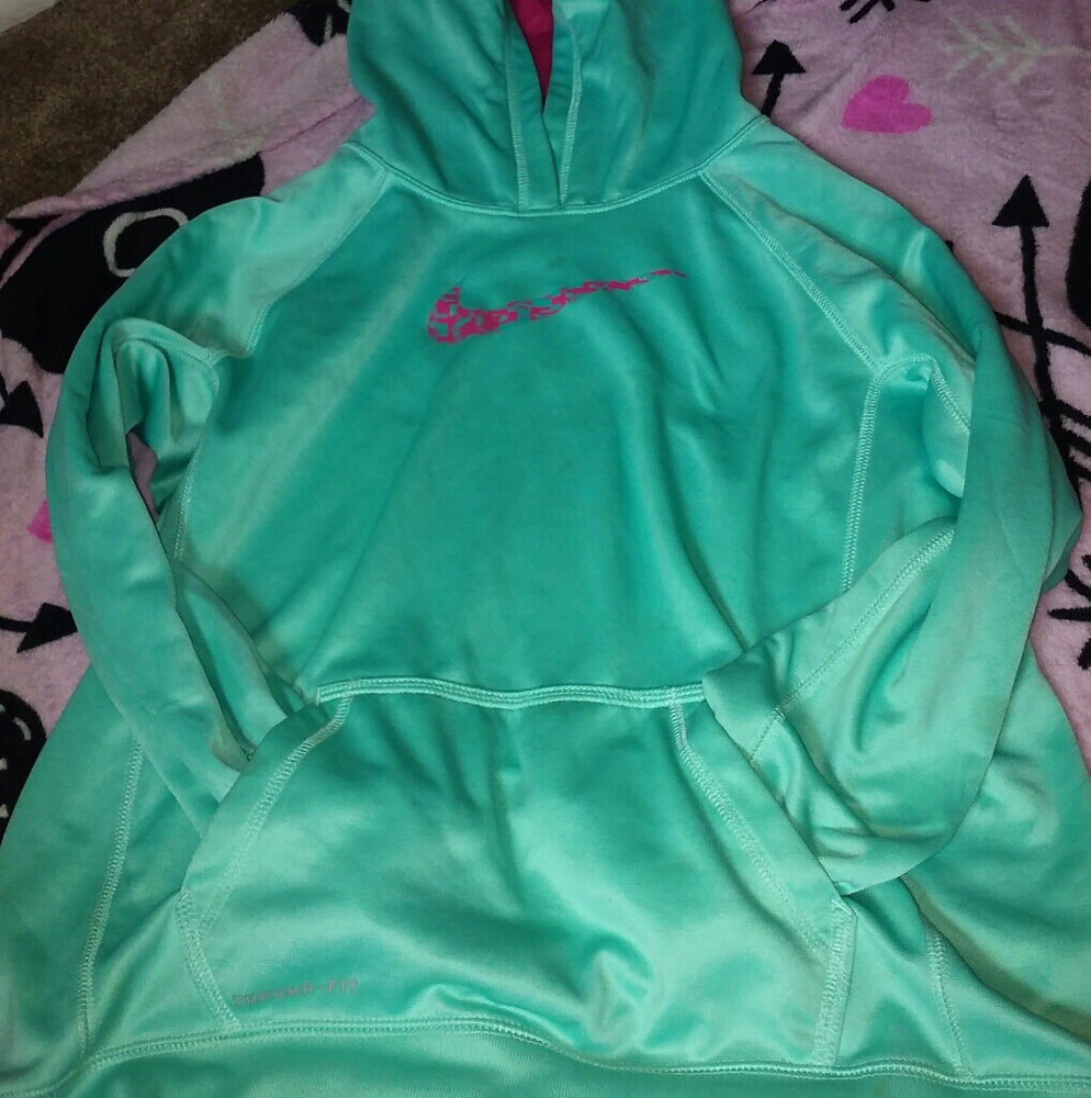 Teal Nike Hoodie